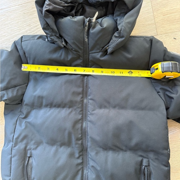 Cozy Black Kids Puffer Coat - Picture 3 of 16